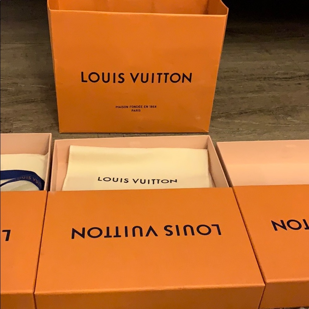 Louis Vuitton boxes